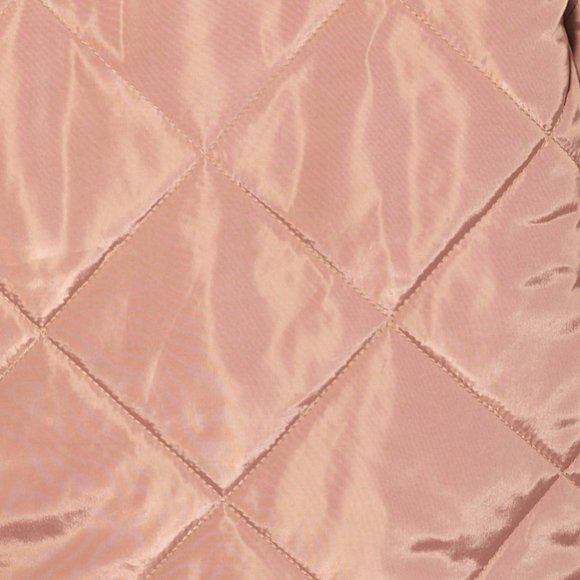 Brown Quilted Long Sleeve Collared Padded Coat - Picture 15 of 16